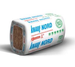 Минераловатный утеплитель Knauf Nord TS 033 Аквастатик 1250х600х100 /6 шт, 4,5м2