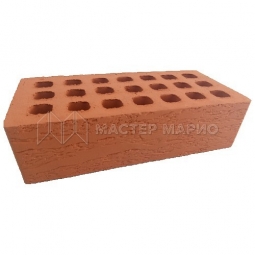 Кирпич лицевой керамический «Абрикос» «Рельеф» Евро пустотелый утолщенный