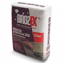 Смесь Brozex Ремсостав 300 быстротвердеющий 25 кг