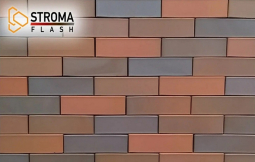 Кирпич лицевой керамический «Flash Bordo» пустотелый утолщенный