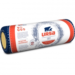 Минераловатный утеплитель Ursa Лайт 7700х1200х50 / 2 шт.