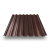 Профнастил МП-20 RAL 8017 шоколад 0,45 мм